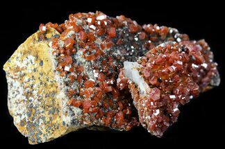 Multi-Tier Cluster of Red Vanadinite Crystals #56263