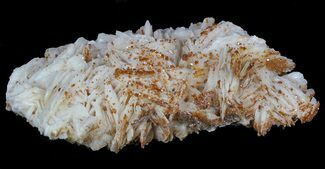 Small Vanadinite Crystals on Pink Barite - Morocco #57267