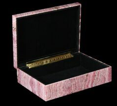 Wide Rhodochrosite Jewelry Box - Stunning #63484