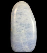 Polished, Blue Calcite Free Form - Madagascar #71464