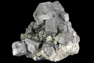 Cubic Galena & Dolomite Crystal Cluster - Missouri #73862