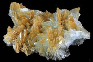Blue, Bladed Barite Crystal Cluster - Morocco #80536