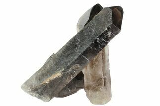 Dark Smoky Quartz Crystal - Brazil #80178