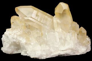 Quartz Crystal Cluster - Large Points #80928