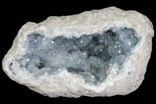 Blue Celestine (Celestite) Crystal Geode ( lbs) - Madagascar #104794