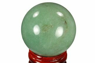 Polished Green Aventurine Sphere - China #116008
