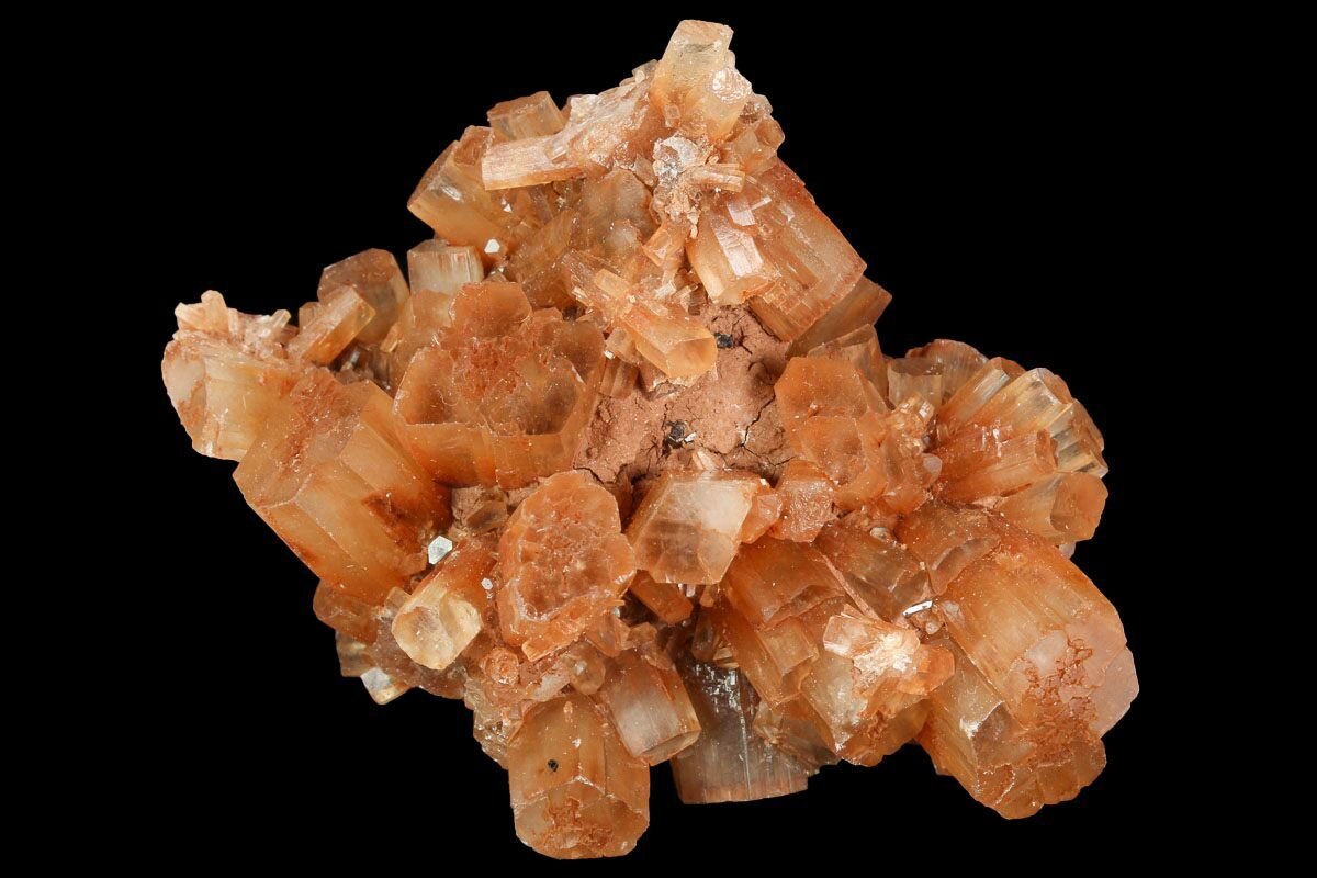 Aragonite Twinned Crystal Cluster - Morocco #122197
