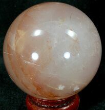 Polished Hematoid Quartz Sphere #32112
