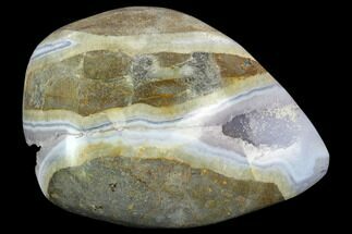 Polished Blue Lace Agate - South Africa #128402