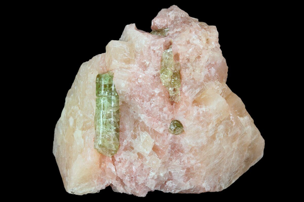 Apatite in Calcite Mineral Specimen