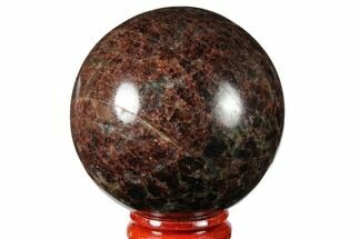 Polished Garnetite (Garnet) Sphere - Madagascar #132062