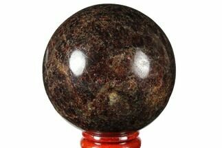 Polished Garnetite (Garnet) Sphere - Madagascar #132078