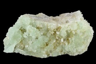 Green Fluorite with Manganese Inclusions on Quartz - Arizona #133669