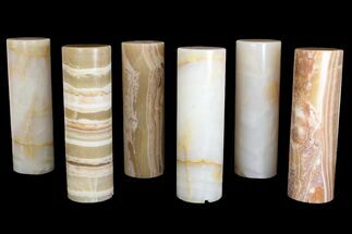 Lot: Onyx Cylinder Lamps - - Morocco #138055