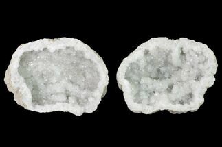 Keokuk Quartz Geode with Pyrite Crystals - Iowa #144740