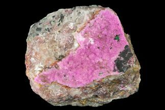 Sparkling Cobaltoan Calcite and Malachite - Congo #146700