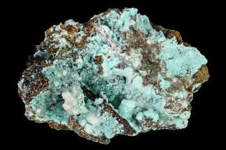 Aurichalcite and Calcite Association - Hidden Treasure Mine #146222