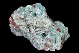 Cerussite Crystals on Botryoidal Hemimorphite - Congo #148437