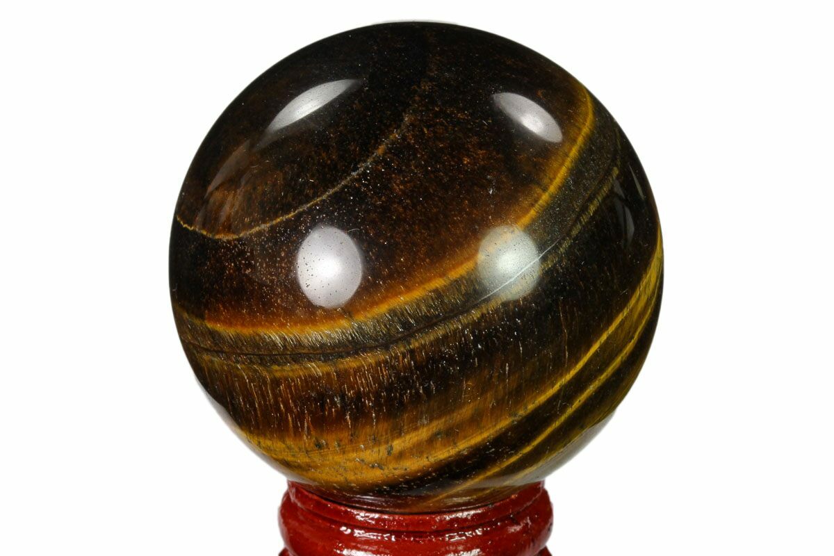 Polished Tiger S Eye Sphere For Sale Fossilera Com