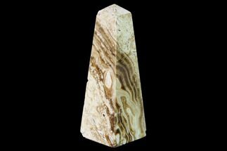 5.95" Polished Chocolate Calcite Tower - Pakistan - Crystal #149505