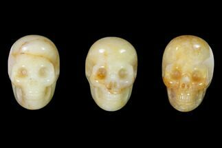Polished Yellow Aventurine Crystal Skulls #151373