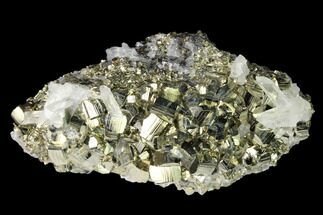 Quartz and Gleaming Pyrite Association - Peru #149699