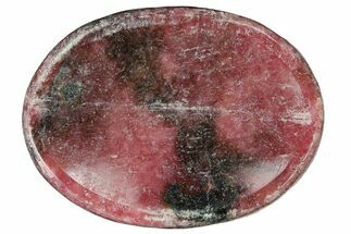 Polished Rhodonite Worry Stones - Size #155185