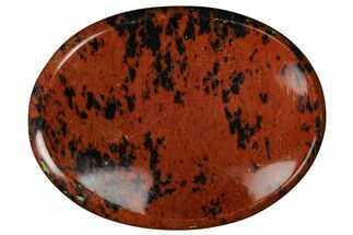 Mahogany Obsidian Worry Stones - 1.5" Size - Crystal #155186