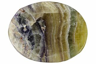 Rainbow Fluorite Worry Stones - Size #155282
