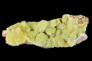 Sparkling, Botryoidal Yellow-Green Smithsonite - China #161539