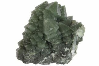 Green, Hedenbergite Included Skeletal Quartz - Mongolia #163982