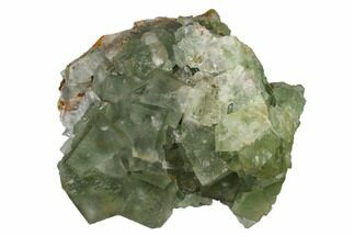 2.8" Sea-foam Green, Cubic Fluorite Crystal Cluster - Morocco - Crystal #164550