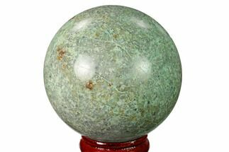 Polished Chrysocolla Sphere - Bagdad Mine, Arizona #167649