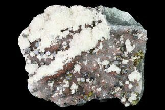 Hematite Quartz, Chalcopyrite, Dolomite & Galena Association #170294