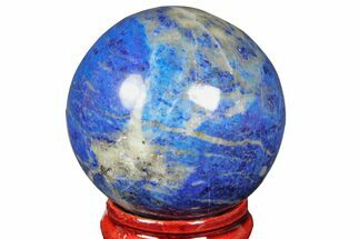 Polished Lapis Lazuli Sphere - Pakistan #170829
