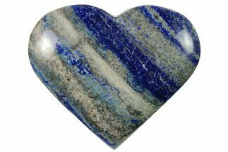 Polished Lapis Lazuli Heart - Pakistan #170939