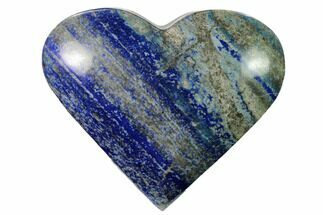 Polished Lapis Lazuli Heart - Pakistan #170940