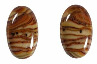 .7" Rolling Hills Dolomite Cabochon Pair - Crystal #171369