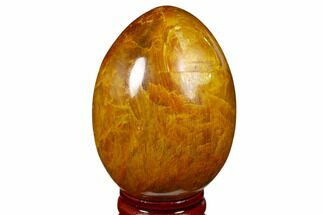 Polished Orpiment and Realgar Egg - Russia #175628