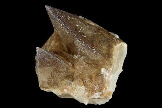 Calcite Crystals Coated With Purple (Yttrofluorite?) Fluorite #177579