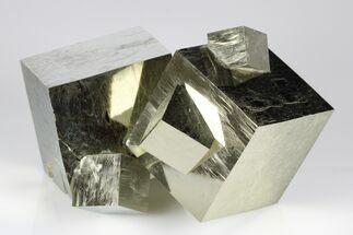 Natural Pyrite Cube Cluster - Huge Cubes! #178883
