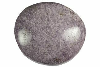 Sparkly, Purple Lepidolite Palm Stone - Madagascar #181540