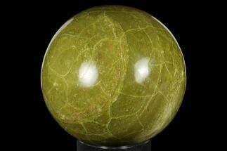 Polished Green Opal Sphere - Madagascar #181824