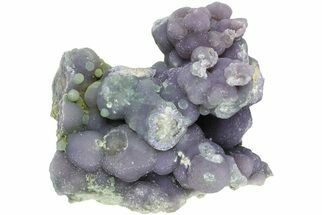 Purple, Sparkly Botryoidal Grape Agate - Indonesia #182573
