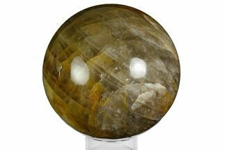 Polished, Yellow Hematoid Quartz Sphere - Madagascar #182932