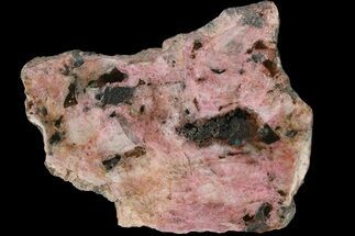 3" Polished Cobaltoan Calcite Slab - Congo - Crystal #184010