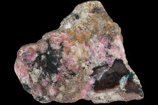 Polished Cobaltoan Calcite Slab - Congo #184013