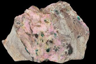 Polished Cobaltoan Calcite Slab - Congo #184017