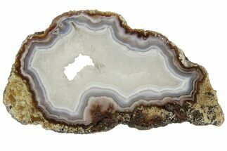 Polished Banded Laguna Agate Slab - Mexico #185199