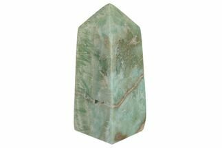 Polished Blue Caribbean Calcite Obelisk - Pakistan #187481